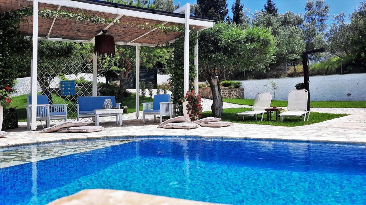 villa claire corfu Achílleion Esterno foto