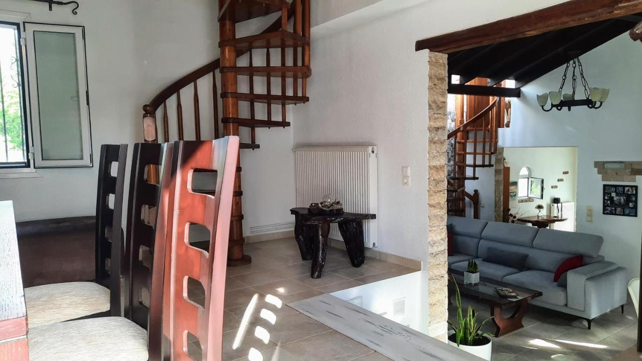 villa claire corfu Achílleion Esterno foto