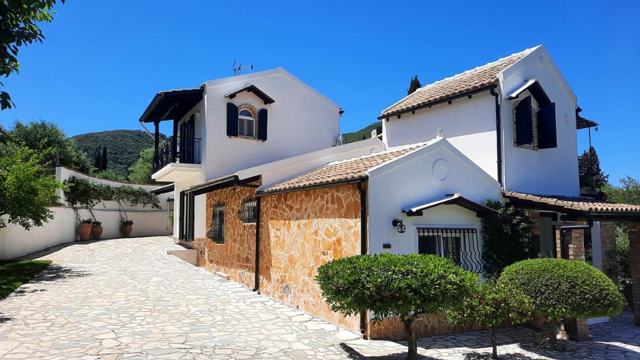 villa claire corfu Achílleion Esterno foto